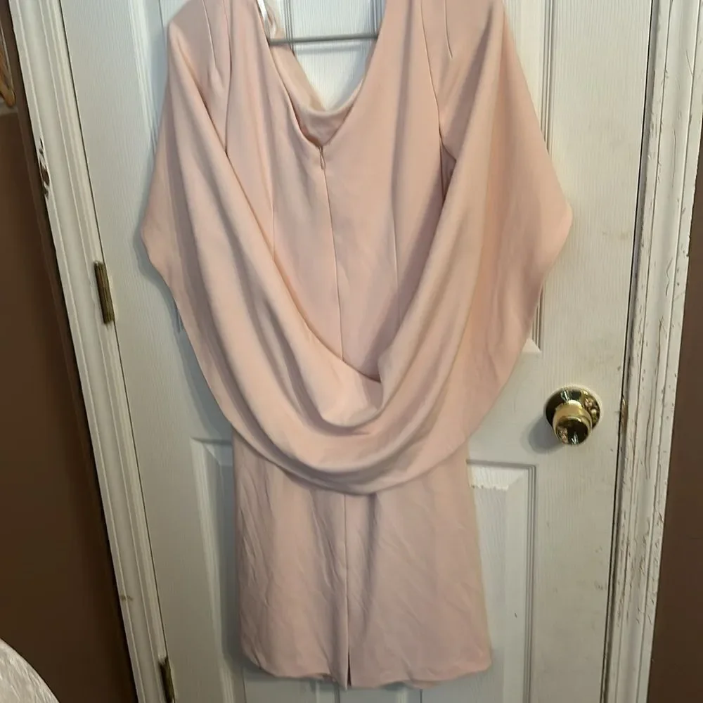 Betsey &Adam Drapedback  ruched  Sheath Dress NWOT 12 - Picture 6 of 11